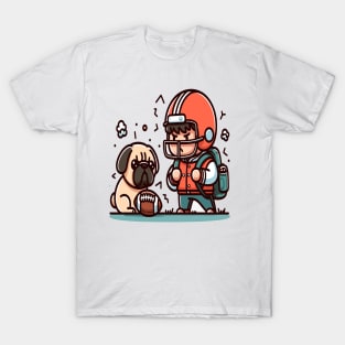 MAN AND DOG T-Shirt